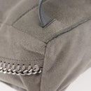 Stella MacCartney Falabella Chain Backpack Suede Gray Silver 410905 Auth am9133-17