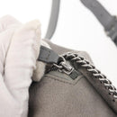 Stella MacCartney Falabella Chain Backpack Suede Gray Silver 410905 Auth am9133-10