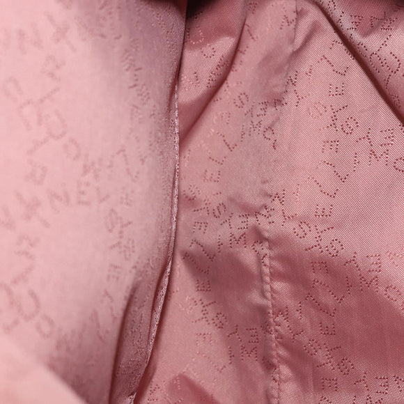 Stella MacCartney Falabella Chain Backpack Suede Gray Silver 410905 Auth am9133