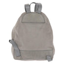 Stella MacCartney Falabella Chain Backpack Suede Gray Silver 410905 Auth am9133-2