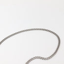 Stella MacCartney Chain Falabella Bag Suede Gray Silver 371223 Auth am9134-15