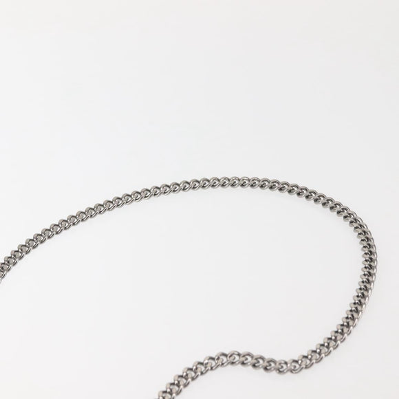 Stella MacCartney Chain Falabella Bag Suede Gray Silver 371223 Auth am9134