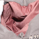 Stella MacCartney Chain Falabella Bag Suede Gray Silver 371223 Auth am9134-21