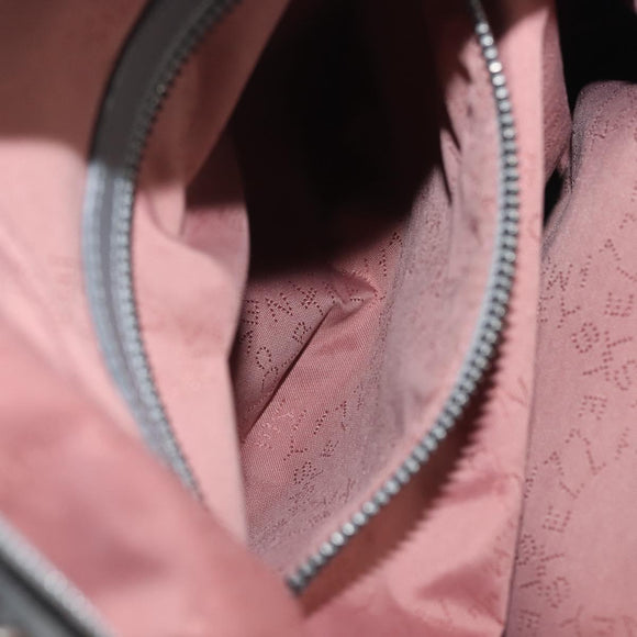 Stella MacCartney Falabella Chain Backpack Suede Gray Silver 410905 Auth am9135