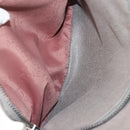 Stella MacCartney Falabella Chain Backpack Suede Gray Silver 410905 Auth am9135-24