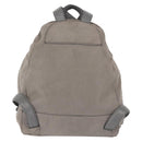 Stella MacCartney Falabella Chain Backpack Suede Gray Silver 410905 Auth am9135-2
