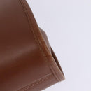 Coach Hand Bag Leather 2way Brown Auth am9143-9