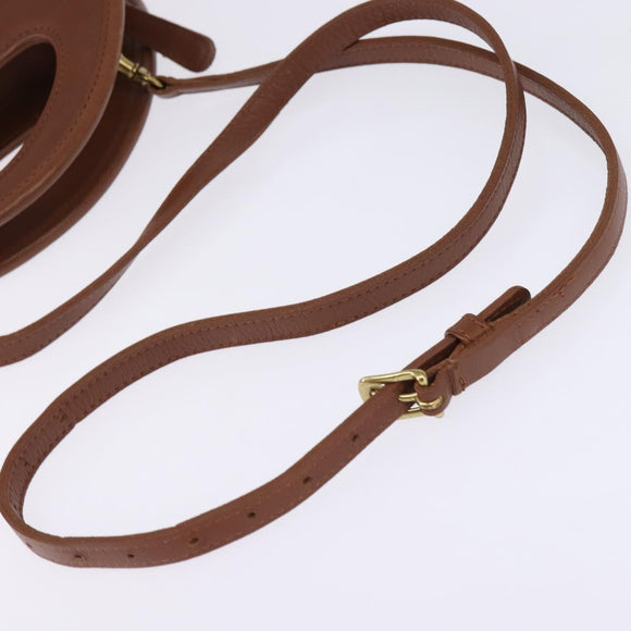 Coach Hand Bag Leather 2way Brown Auth am9143