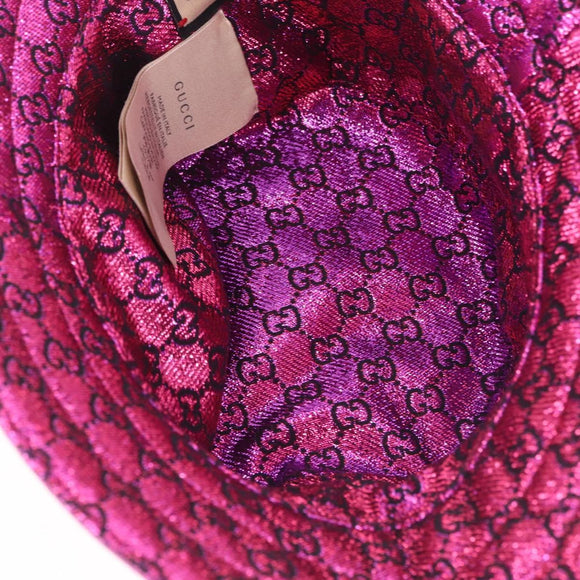 GUCCI Bucket Hat Nylon S Pink 697361 Auth am9146V