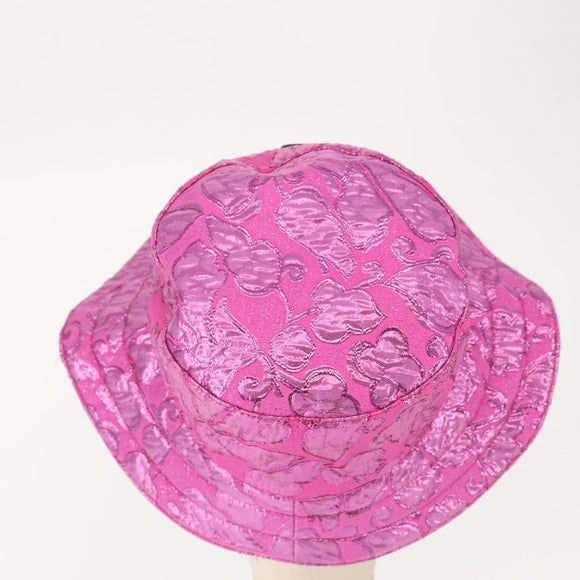 GUCCI Bucket Hat Nylon S Pink 697361 Auth am9146V