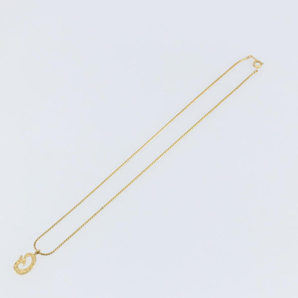 GIVENCHY Necklace metal Gold Tone Auth am9151