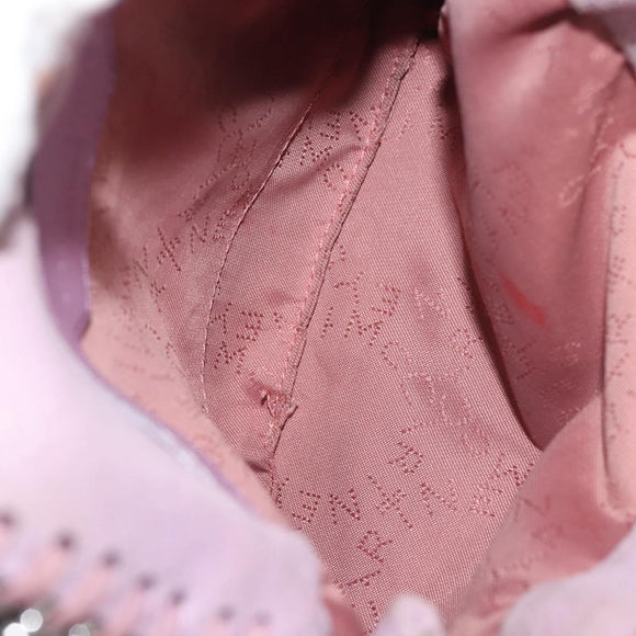 Stella MacCartney Chain Farabella Mini Bag Suede 2way Pink 391698 Auth am9155