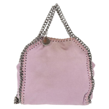 Stella MacCartney Chain Farabella Mini Bag Suede 2way Pink 391698 Auth am9155 - 0