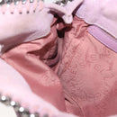 Stella MacCartney Chain Farabella Mini Bag Suede 2way Pink 391698 Auth am9155-20