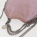 Stella MacCartney Chain Farabella Mini Bag Suede 2way Pink 391698 Auth am9155-6