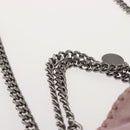 Stella MacCartney Chain Farabella Mini Bag Suede 2way Pink 391698 Auth am9155-8