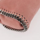 Stella MacCartney Chain Farabella Mini Bag Suede 2way Pink 391698 Auth am9156-10