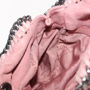 Stella MacCartney Chain Farabella Mini Bag Suede 2way Pink 391698 Auth am9156-21