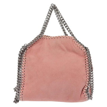 Stella MacCartney Chain Farabella Mini Bag Suede 2way Pink 391698 Auth am9156 - 0