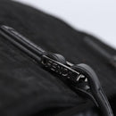 FENDI Zucchino Canvas Hand Bag Black Silver Auth am9157-10