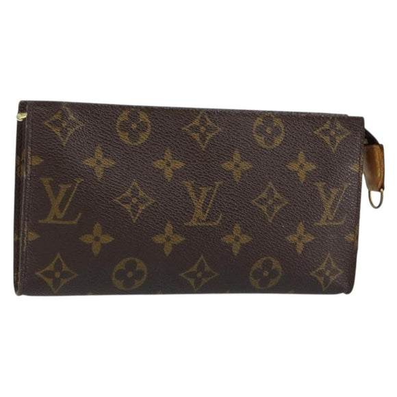 LOUIS VUITTON Monogram Bucket GM Accessory Pouch LV Auth am9160