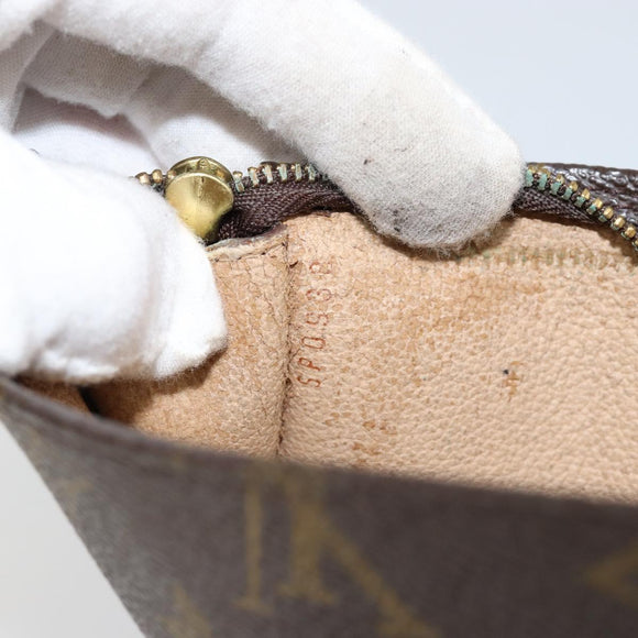 LOUIS VUITTON Monogram Bucket GM Accessory Pouch LV Auth am9160