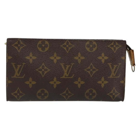 LOUIS VUITTON Monogram Bucket GM Accessory Pouch LV Auth am9160