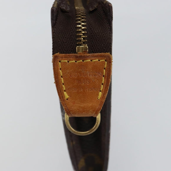 LOUIS VUITTON Monogram Bucket PM Accessory Pouch LV Auth am9161