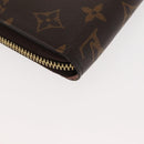 LOUIS VUITTON Monogram Zippy Wallet Long Wallet M42616 LV Auth am9162-15