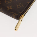 LOUIS VUITTON Monogram Zippy Wallet Long Wallet M42616 LV Auth am9162-16