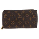 LOUIS VUITTON Monogram Zippy Wallet Long Wallet M42616 LV Auth am9162-13