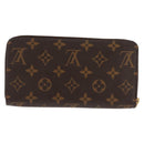 LOUIS VUITTON Monogram Zippy Wallet Long Wallet M42616 LV Auth am9162-2