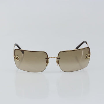CHANEL Sunglasses plastic Brown CC Auth am9167 - 0