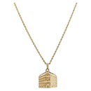 Christian Dior Necklace metal Gold Auth am9174-1