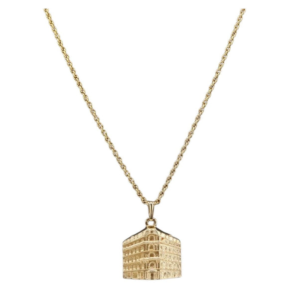 Christian Dior Necklace metal Gold Auth am9174