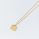 Christian Dior Necklace metal Gold Auth am9174-10
