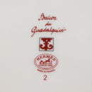 HERMES Guadalquivir Plate Pottery Red Auth am9176-13