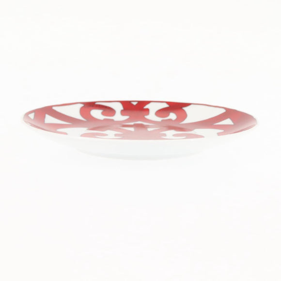HERMES Guadalquivir Plate Pottery Red Auth am9176