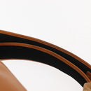 MCM Logogram Vicetos Backpack PVC Leather Brown Gold Auth am9181-10