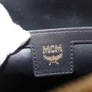 MCM Logogram Vicetos Backpack PVC Leather Brown Gold Auth am9181-18