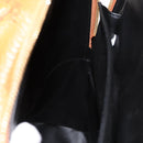 MCM Logogram Vicetos Backpack PVC Leather Brown Gold Auth am9181-21