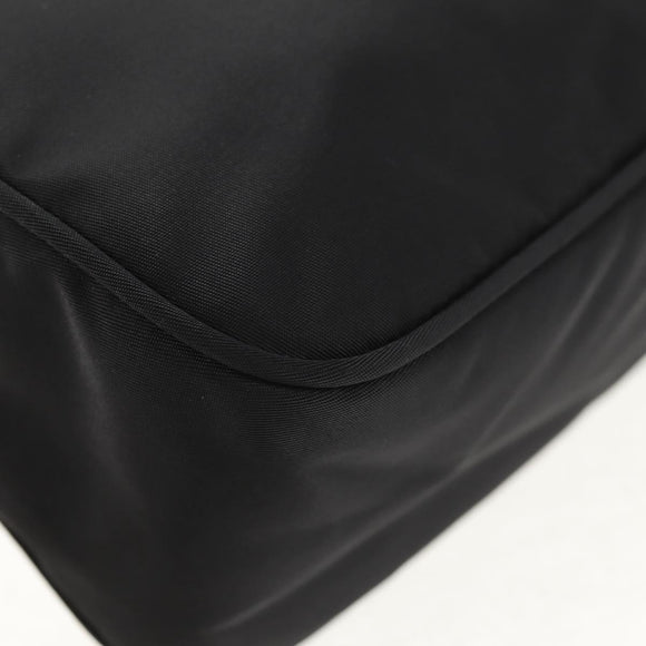 PRADA Hand Bag Nylon Black Silver Auth am9186V