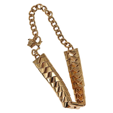 VERSACE Necklace metal Gold Auth am9188