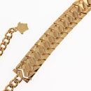 VERSACE Necklace metal Gold Auth am9188-11