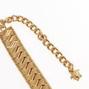 VERSACE Necklace metal Gold Auth am9188-7