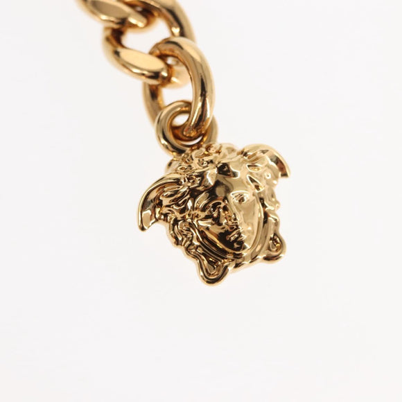 VERSACE Necklace metal Gold Auth am9188