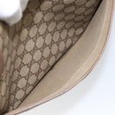 GUCCI GG Supreme Web Sherry Line Tote Bag PVC Beige Red 89 02 997 Auth am9191-21