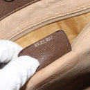 GUCCI GG Supreme Web Sherry Line Tote Bag PVC Beige Red 89 02 997 Auth am9191-12