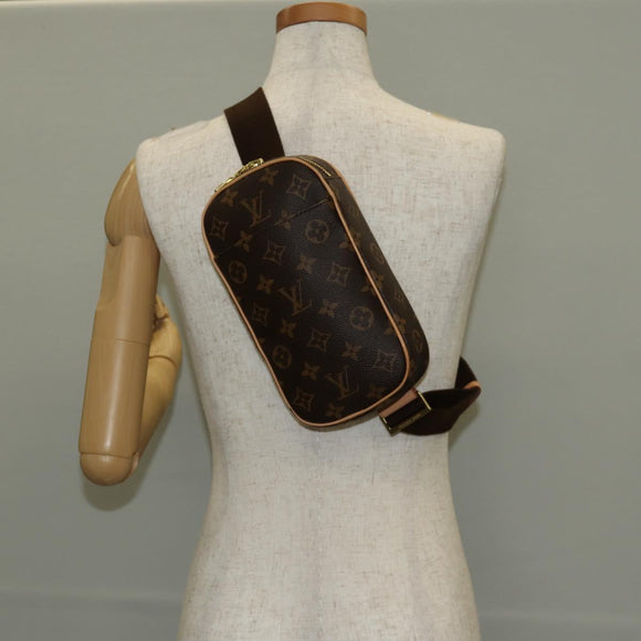 LOUIS VUITTON Monogram Pochette Gange Shoulder Bag M51870 LV Auth am9194V