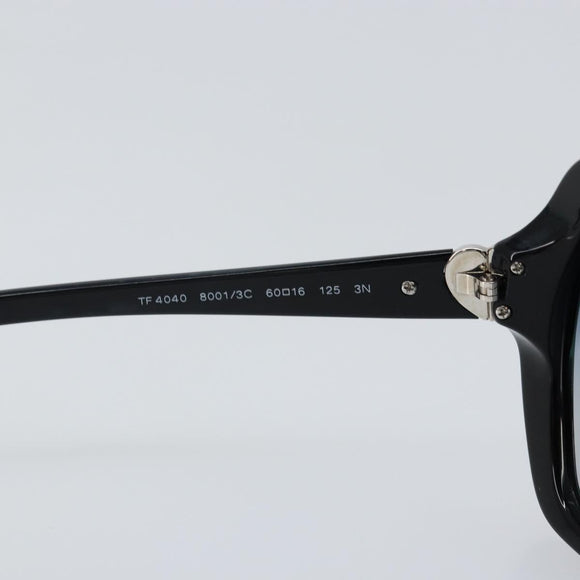 TIFFANY&Co. Sunglasses plastic Black Auth am9195